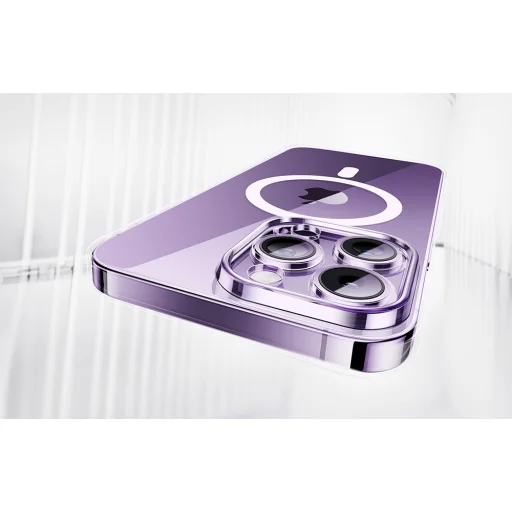 Mágneses tok iPhone 15 Plus Baseus OS-Lucent sorozathoz (átlátszó) - 7