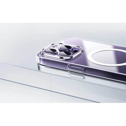 Mágneses tok iPhone 15 Plus Baseus OS-Lucent sorozathoz (átlátszó) - 8