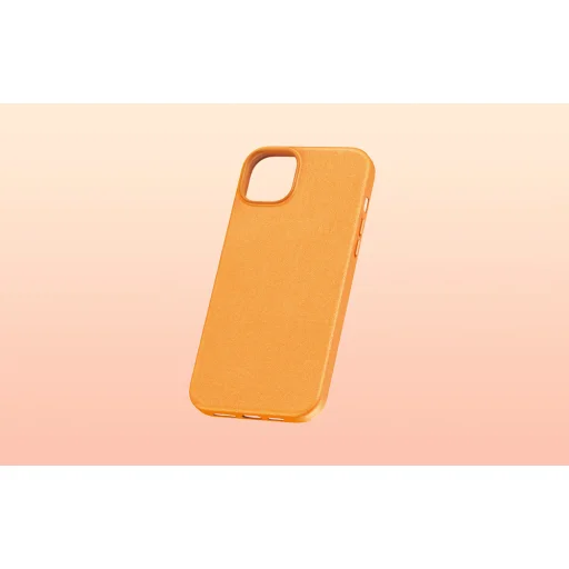 Baseus Fauxther Series tok iPhone 15 Pro (narancssárga) - 5
