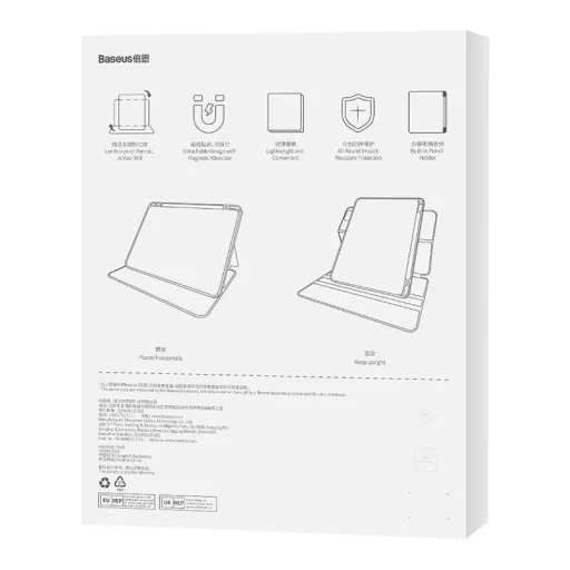 Baseus Minimalist Mágneses tok iPad Pro 11"/Pad Air4/Air5 10.9" (kék) - 7
