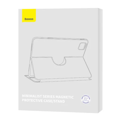 Baseus Minimalist Mágneses fliptok iPad Pro 11"/Pad Air4/Air5 10.9" (lila) - 6