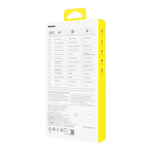 Baseus Diamond privacy edzett üvegfólia iPhone 15 Pro Max üvegfólia - 5