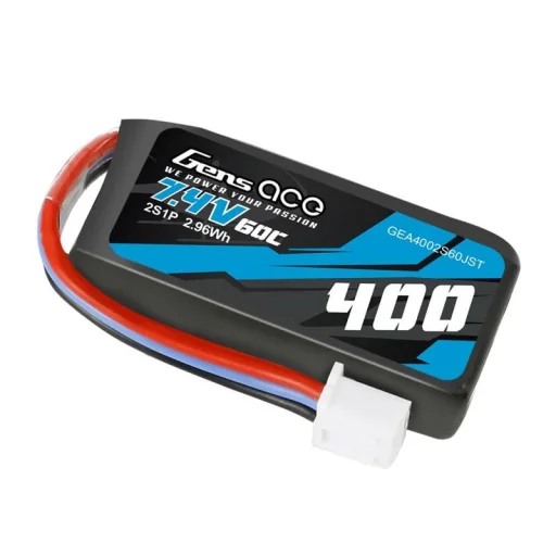 Gens Ace 400mAh 7.4V 60C 2S1P JST akkumulátor - 4