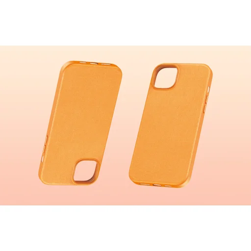 Baseus Fauxther Series tok iPhone 15 Plus (narancssárga) - 5