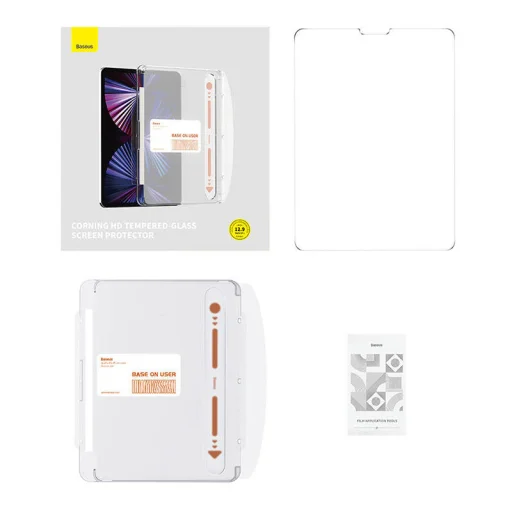 Baseus Corning edzett üvegfólia 0.4 mm iPad Pro 12.9" üvegfólia - 8