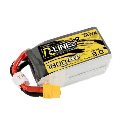 Tattu R-Line Version 3.0 1800mAh 14.8V 120C 4S1P XT60 akkumulátor - 2