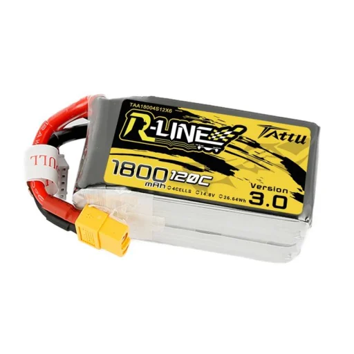 Tattu R-Line Version 3.0 1800mAh 14.8V 120C 4S1P XT60 akkumulátor - 3
