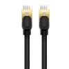 Baseus Hálózati kábel Cat.8, Ethernet RJ45, 40 Gbps, 3m (fekete) thumbnail
