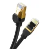 Baseus Hálózati kábel Cat.8, Ethernet RJ45, 40 Gbps, 3m (fekete) thumbnail