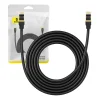 Baseus Hálózati kábel Cat.8, Ethernet RJ45, 40 Gbps, 3m (fekete) thumbnail