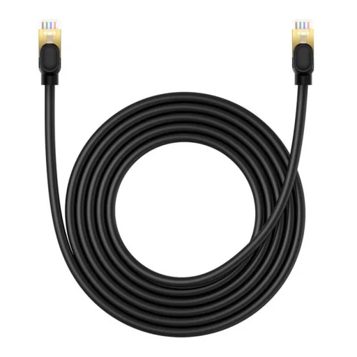 Baseus Hálózati kábel Cat.8, Ethernet RJ45, 40 Gbps, 3m (fekete) - 3