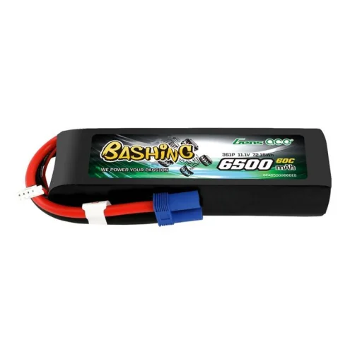 LiPo Gens Ace Bashing 6500mAh 11.1V 60C EC5 akkumulátor - 1