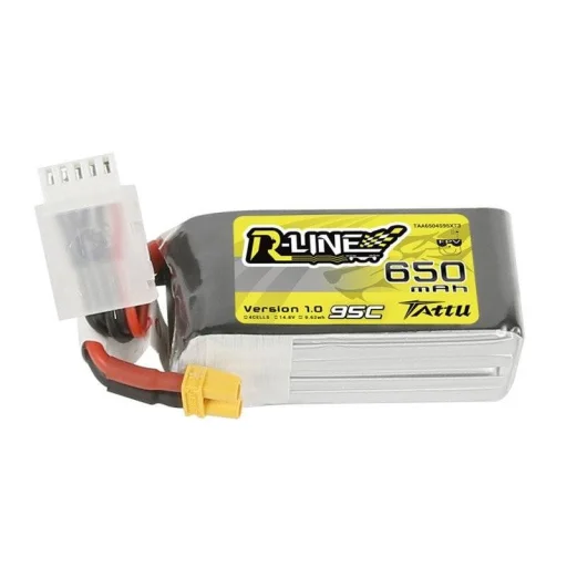 Tattu R-Line 650mAh 14.8V 95C 4S1P XT30 akkumulátor - 1