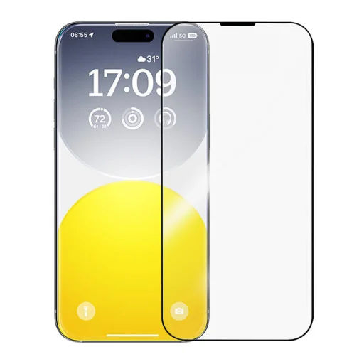 Baseus Diamond edzett üvegfólia 0,3 mm iPhone 15 Pro üvegfólia - 1