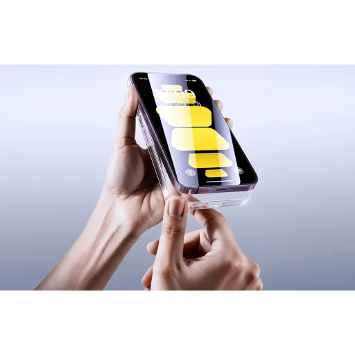 Baseus OS-Lucent Series iPhone 15 Pro Max tok (átlátszó) - 8