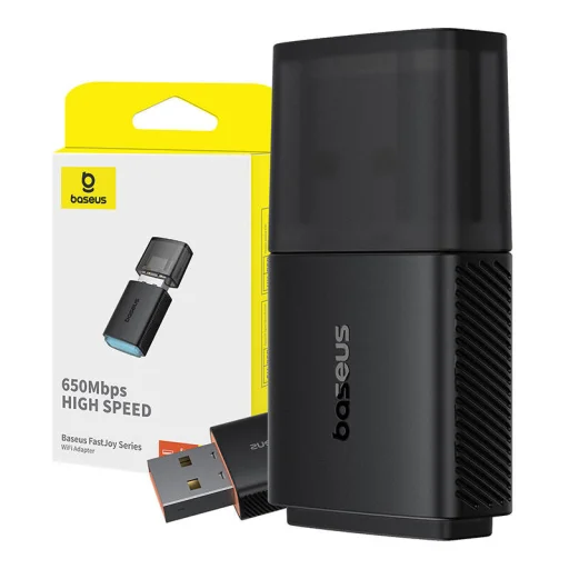 Adapter WiFi Baseus FastJoy 650Mbps (fekete) - 6