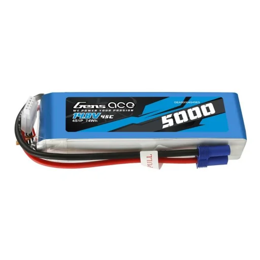 Gens Ace 5000mAh 14.8V 45C 4S1P akkumulátor - 1