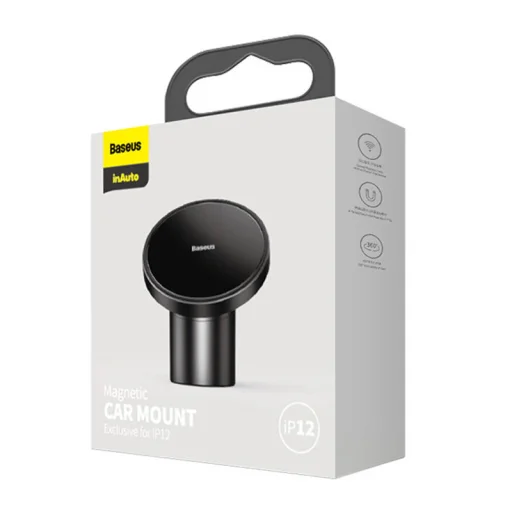 Baseus NeoGravity mágneses autós telefontartó (fekete) - 9