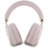 Guess Saffiano PU Leather Triangle Logo Vezeték nélküli Fejhallgató Rózsaszín thumbnail