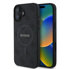  iPhone 16 Plus Guess PU Leather 4G Colored Ring MagSafe tok
