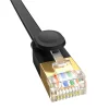 Baseus Cat 7 10Gb Ethernet RJ45 kábel 3m fekete thumbnail