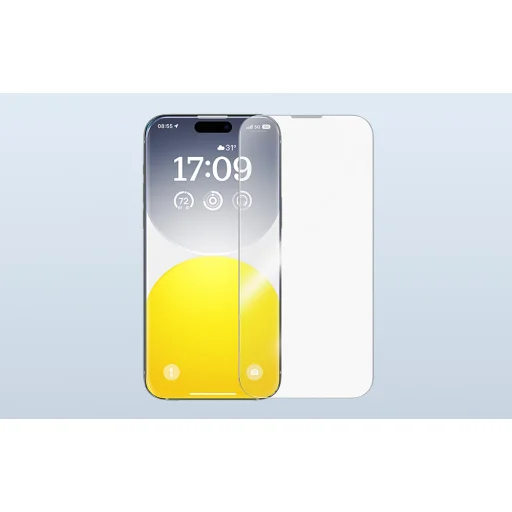 Baseus Diamond edzett üvegfólia 0,3 mm iPhone 15 Plus üvegfólia - 6