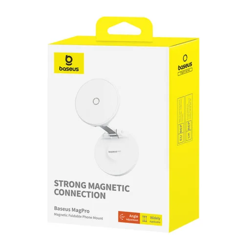 Baseus MagPro öntapadós mágneses telefontartó (fehér) - 7