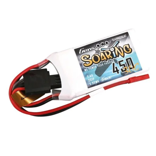 Gens Ace G-Tech Soaring 450mAh 7,4V 30C 2S1P JST-SYP akkumulátor - 2