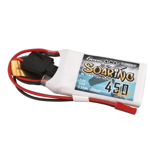 Gens Ace G-Tech Soaring 450mAh 7,4V 30C 2S1P JST-SYP akkumulátor - 3