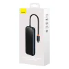 Baseus AcmeJoy 5 az 1-ben hub, USB-C - 2xUSB 3.0, USB 2.0, USB-C PD, RJ45 (sötétszürke) thumbnail