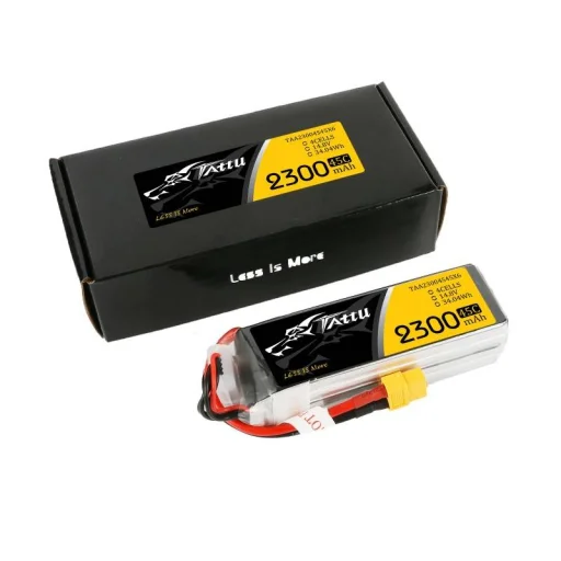 Tattu 2300mAh 14.8V 75C 4S1P XT60 akkumulátor - 4