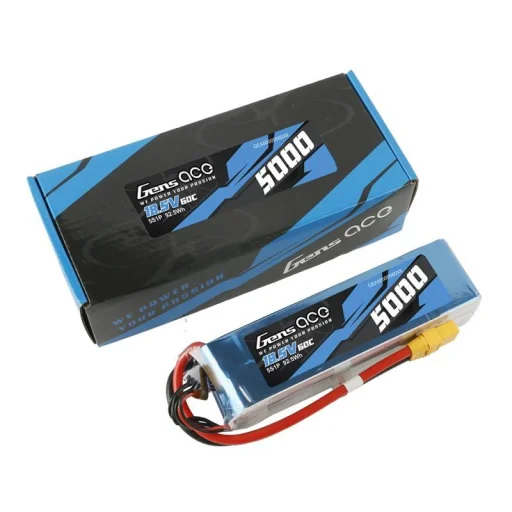 LiPo Gens Ace Bashing 5000mAh 18.5V 60C 5S1P - XT90 akkumulátor - 5