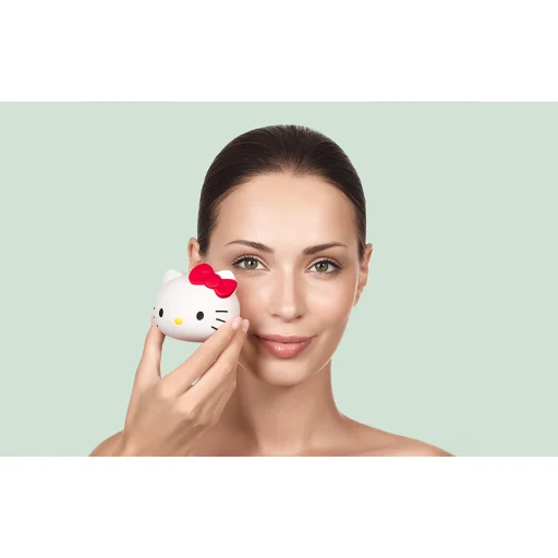 Geske 4 az 1-ben Okos szónikus arctisztító kefe (Hello Kitty gyöngyház) - 4