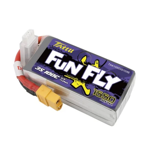 Tattu Funfly 1550mAh 11.1V 100C 3S1P akkumulátor - 2