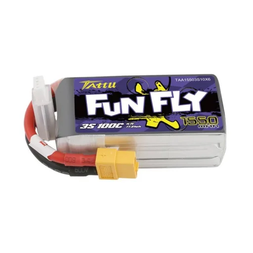 Tattu Funfly 1550mAh 11.1V 100C 3S1P akkumulátor - 1