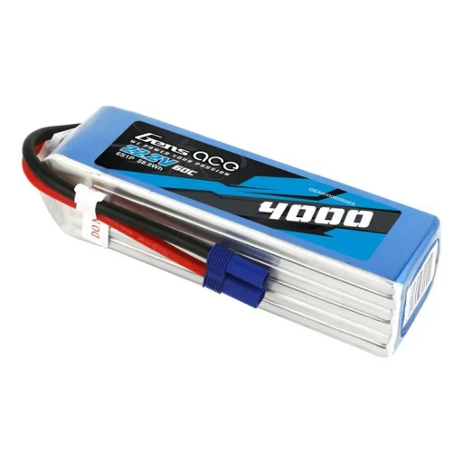 Gens Ace 4000mAh 22.2V 60C 6S1P EC5 akkumulátor - 3
