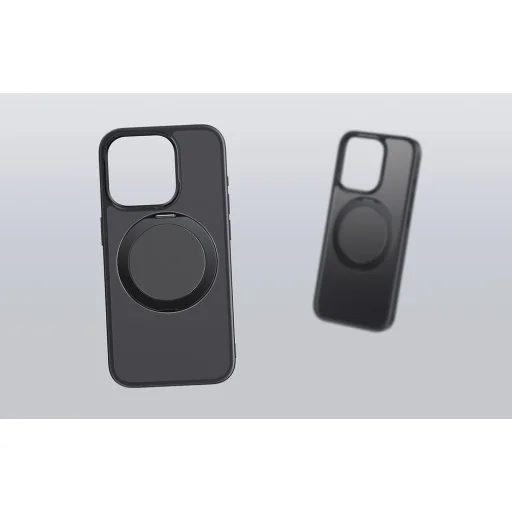 Baseus CyberLoop Series mágneses tok iPhone 15 Pro Max (fekete) - 6