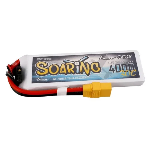 Gens Ace G-Tech Soaring 4000mAh 7,4V 30C 2S1P XT90 akkumulátor - 1
