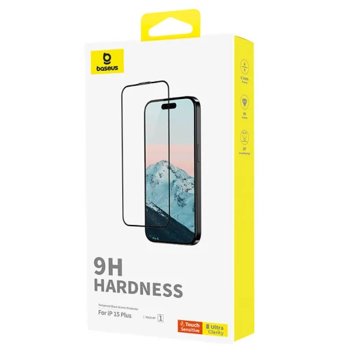 Baseus Diamond edzett üvegfólia 0,3 mm iPhone 15 Plus üvegfólia - 4