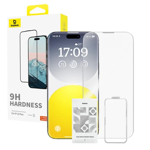 Baseus Diamond edzett üvegfólia 0,3 mm iPhone 15 Plus üvegfólia - 1