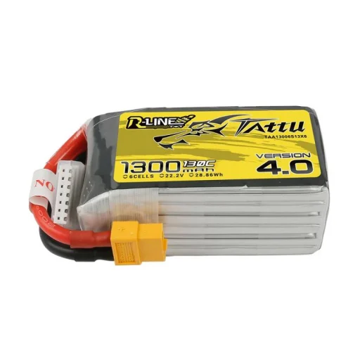 Tattu R-Line 4.0 1300mAh 22.2V 130C 6S1P XT60 akkumulátor - 1