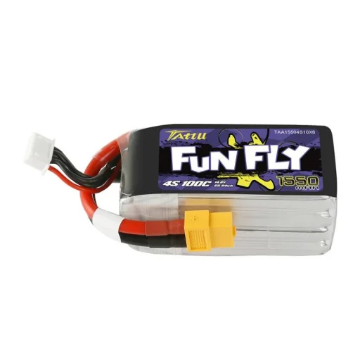 Tattu Funfly 1550mAh 14.8V 100C 4S1P akkumulátor - 1