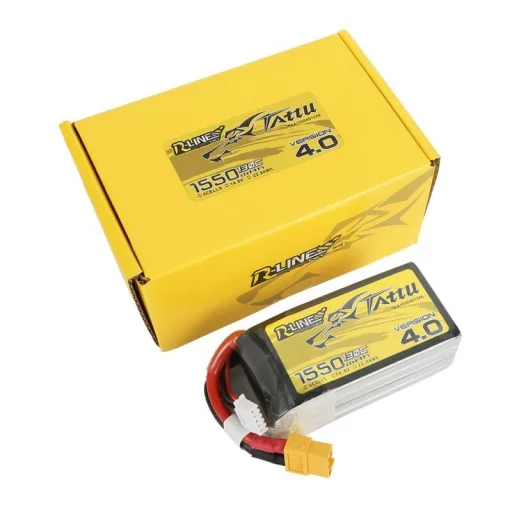 Tattu R-Line Version 4.0 1550mAh 14.8V 130C 4S1P XT60 akkumulátor - 2