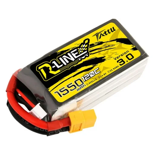 Tattu R-Line Version 3.0 1550mAh 14.8V 120C 4S1P XT60 akkumulátor - 2