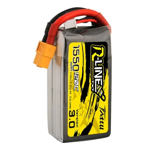 Tattu R-Line Version 3.0 1550mAh 14.8V 120C 4S1P XT60 akkumulátor - 4