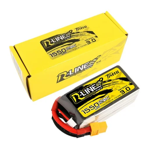 Tattu R-Line Version 3.0 1550mAh 14.8V 120C 4S1P XT60 akkumulátor - 5