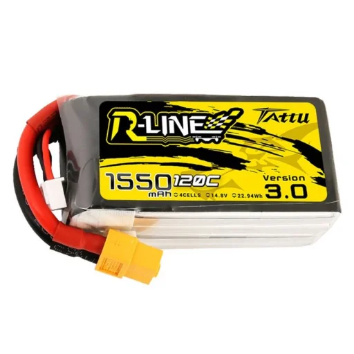 Tattu R-Line Version 3.0 1550mAh 14.8V 120C 4S1P XT60 akkumulátor - 1