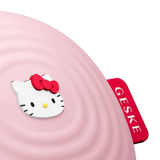 Geske 4 az 1-ben Okos szónikus arctisztító kefe (Hello Kitty rózsaszín) - 3