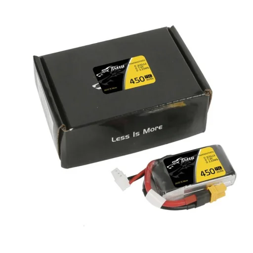 Tattu 450mAh 7.4V 75C 2S1P akkumulátor - 5