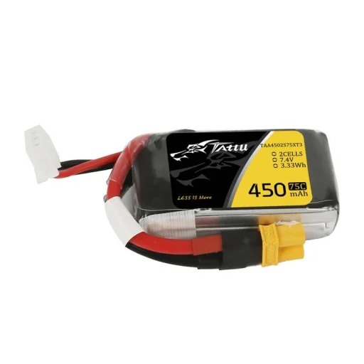 Tattu 450mAh 7.4V 75C 2S1P akkumulátor - 1